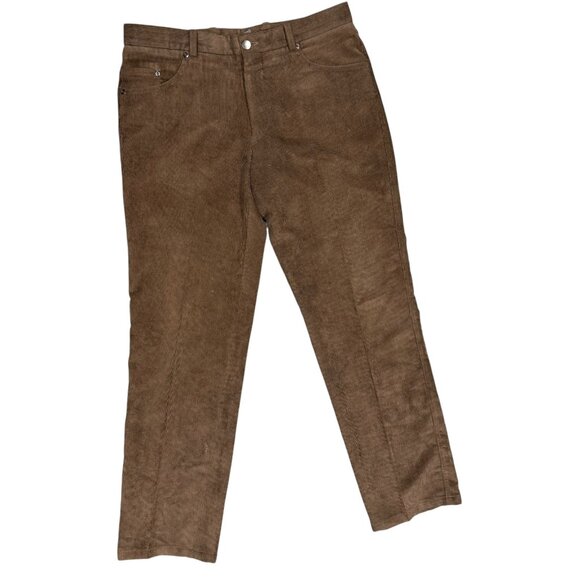 Harry Rosen Other - Harry Rosen Corduroy Pants Soft Trousers Brown Made in Canada 34x32